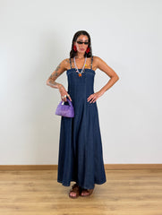 Abito DENIM SCURO w52007