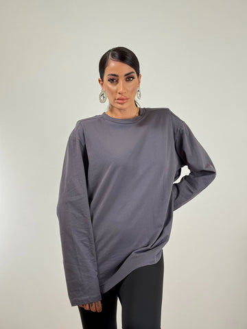 Maglia JUSTWEST SPALLINE 2642 grigia