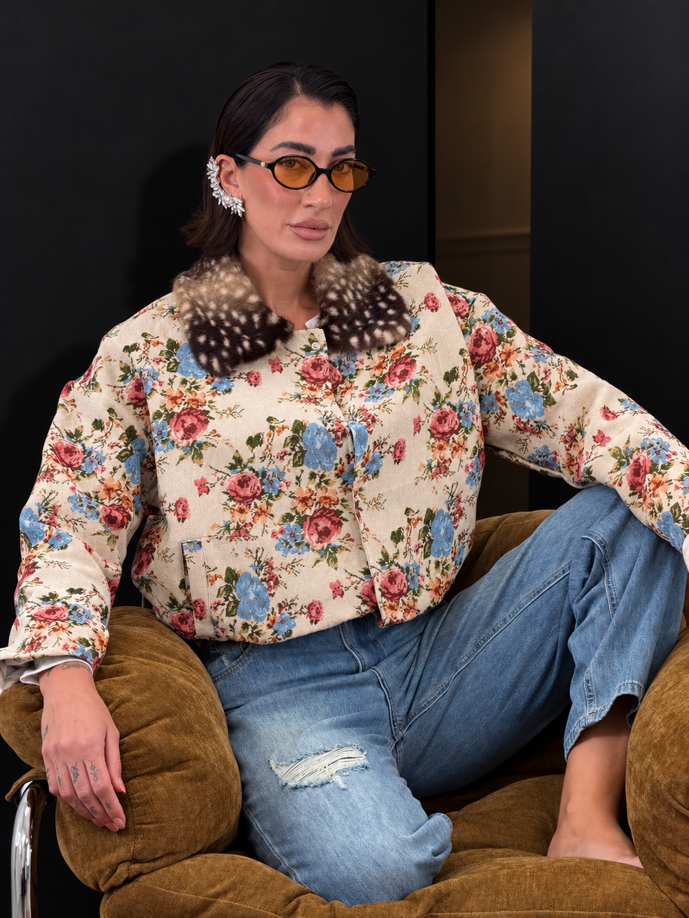 Jacket Bloom Beige 81611