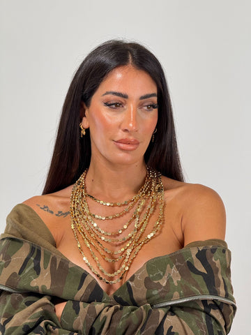 Collana MEDAGLIETTE ORO