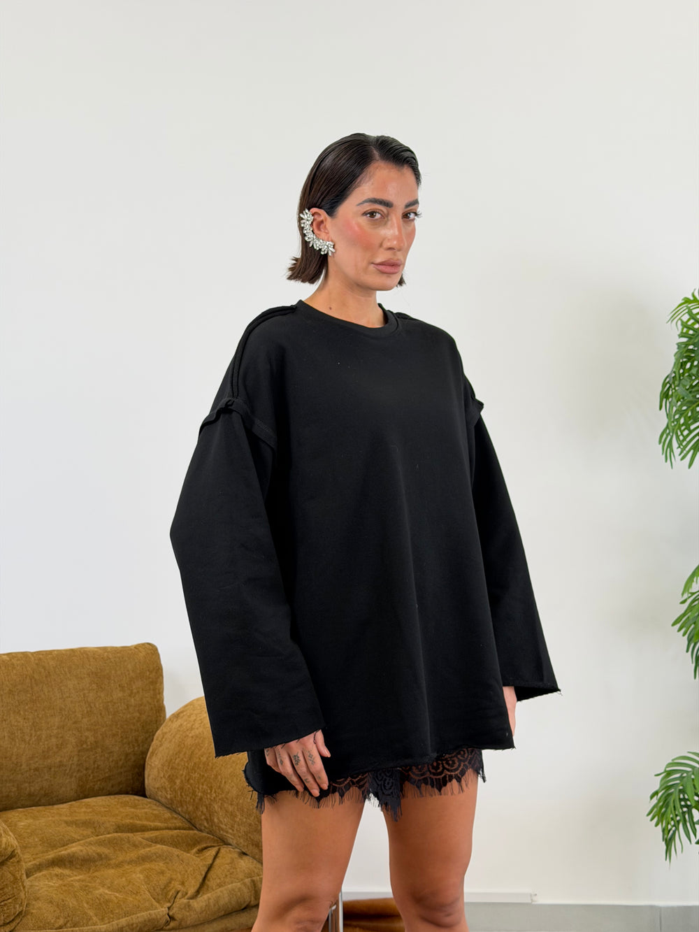 Felpa Street Black W60766