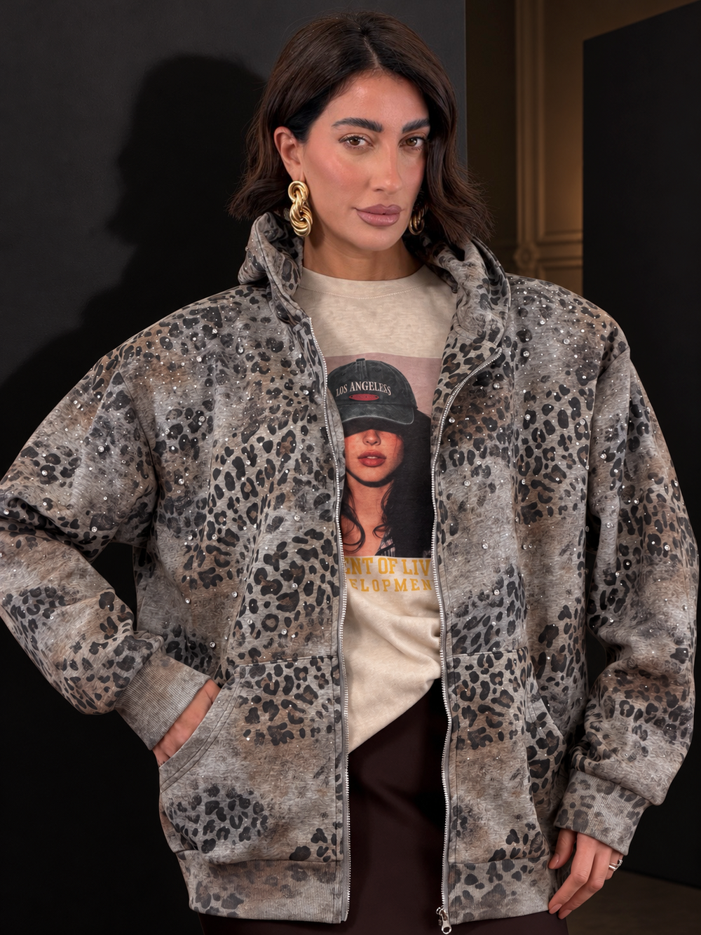 Felpa Shine Wild W60768